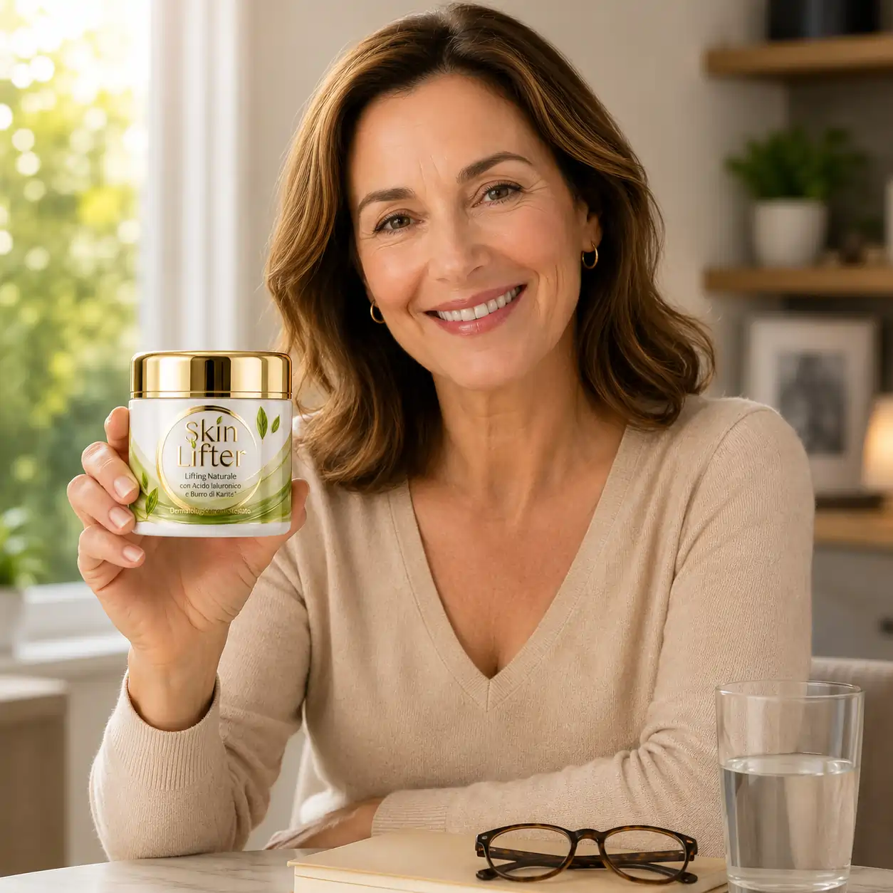 Skin Lifter dopo 30 giorni — pelle radiosa, rughe ridotte, fiducia ritrovata